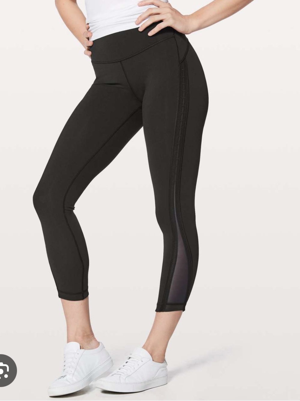 Leggings Lululemon Wunder Under Crop Hi-Rise Awaken Full-On Luxtreme Leggings